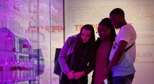 Students in Bethlem Museum