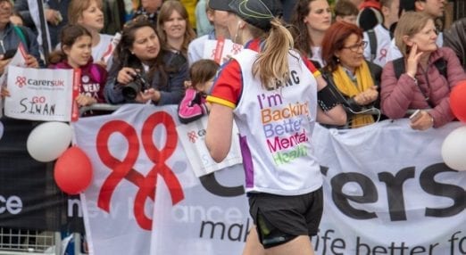 Katie London Marathon fundraising for Maudsley Charity
