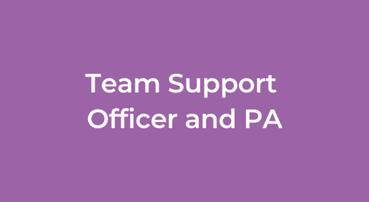 Team Support Officer and PA