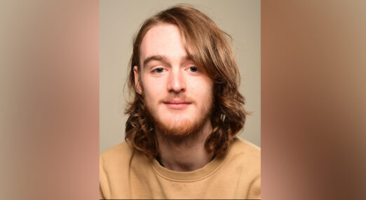 Portrait of Brody, a young man, looking straight forward